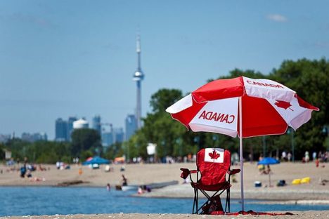 Canada Day illustration photo