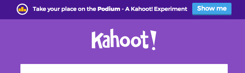 Kahoot! experiments