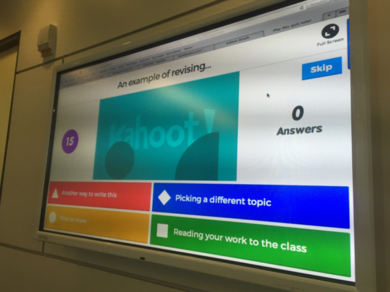 Using Kahoot! in higher education