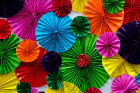 Colorful paper