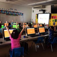Enjoying Kahoot!