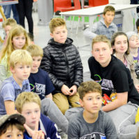 Kids playing Kahoot!
