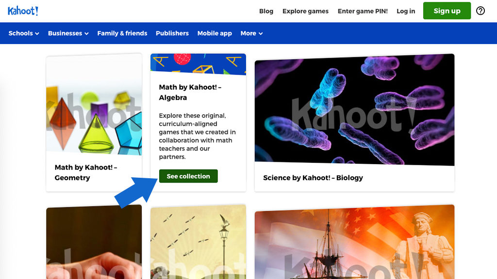 Guide to Kahoot!'s new website | Explore section & blog