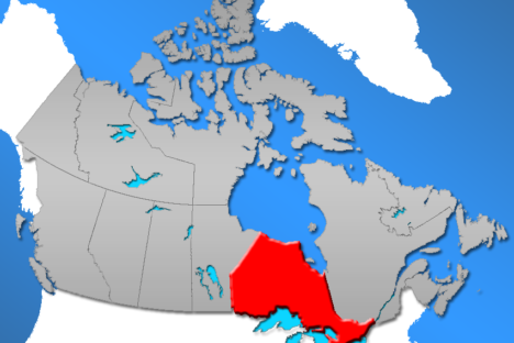 Canada provinces illustration photo