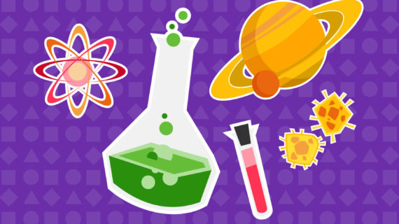 Kahoot! Studio Science illustration
