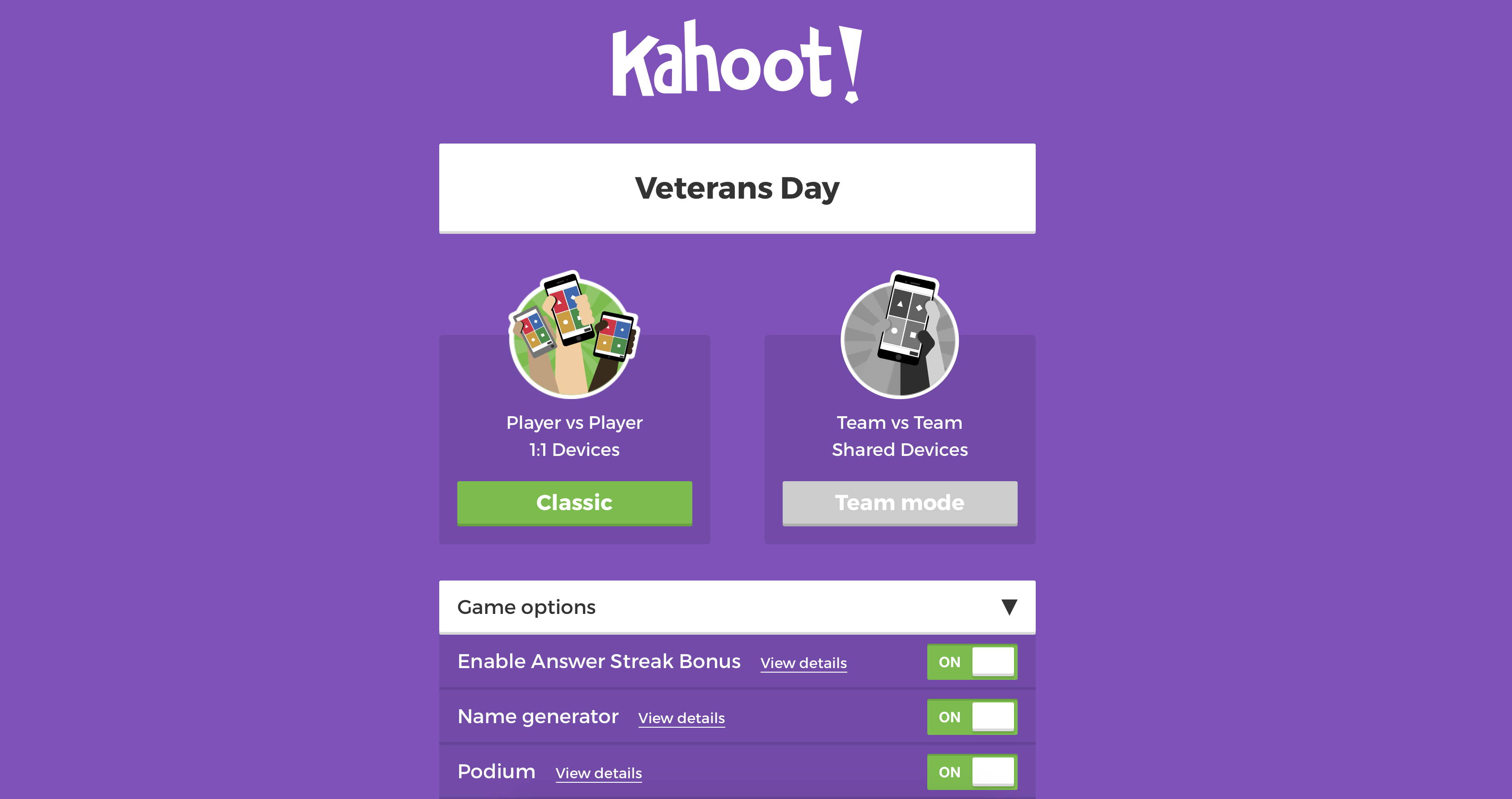 Nickname Generator On The Kahoot Platform