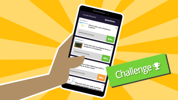 Homework challenges in Kahoot!: reports in the mobile app