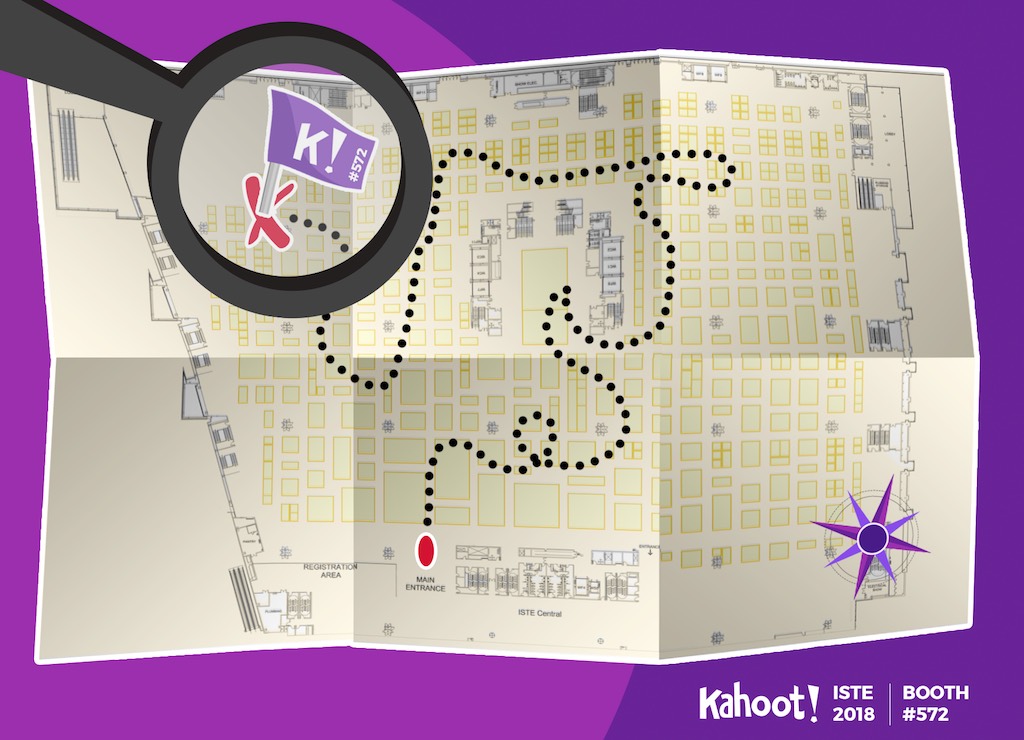 Kahoot! at ISTE 2018, booth #572