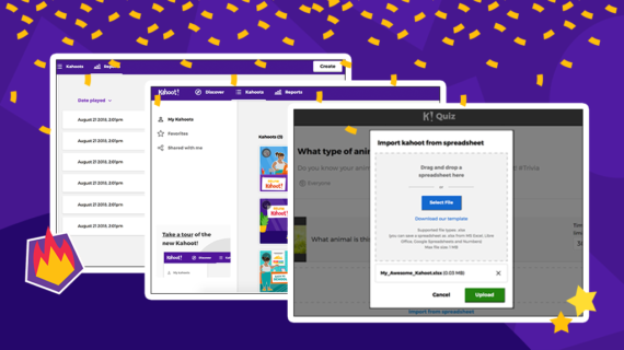 The Kahoot! platform got a design upgrade