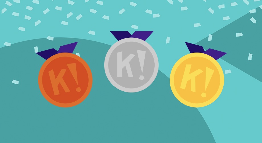 Bronze, Silver, and Gold badges for Kahoot! Certified