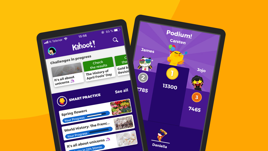 Improve knowledge retention with the smart practice in the Kahoot! app