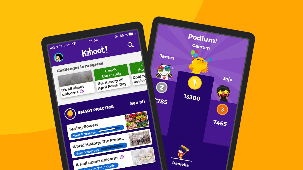 Apps para usar em aula Kahoot