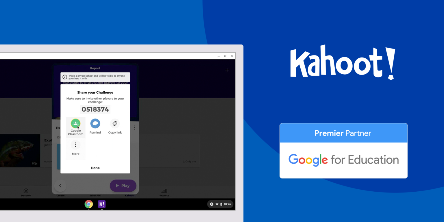 Google for Education | Kahoot! is Google for Education Premier Partner