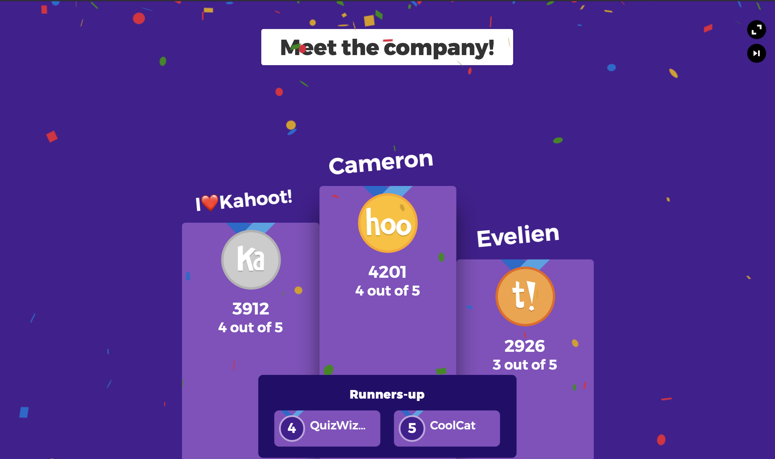 Kahoot!'s self-paced challenge mode | Low connectivity solution