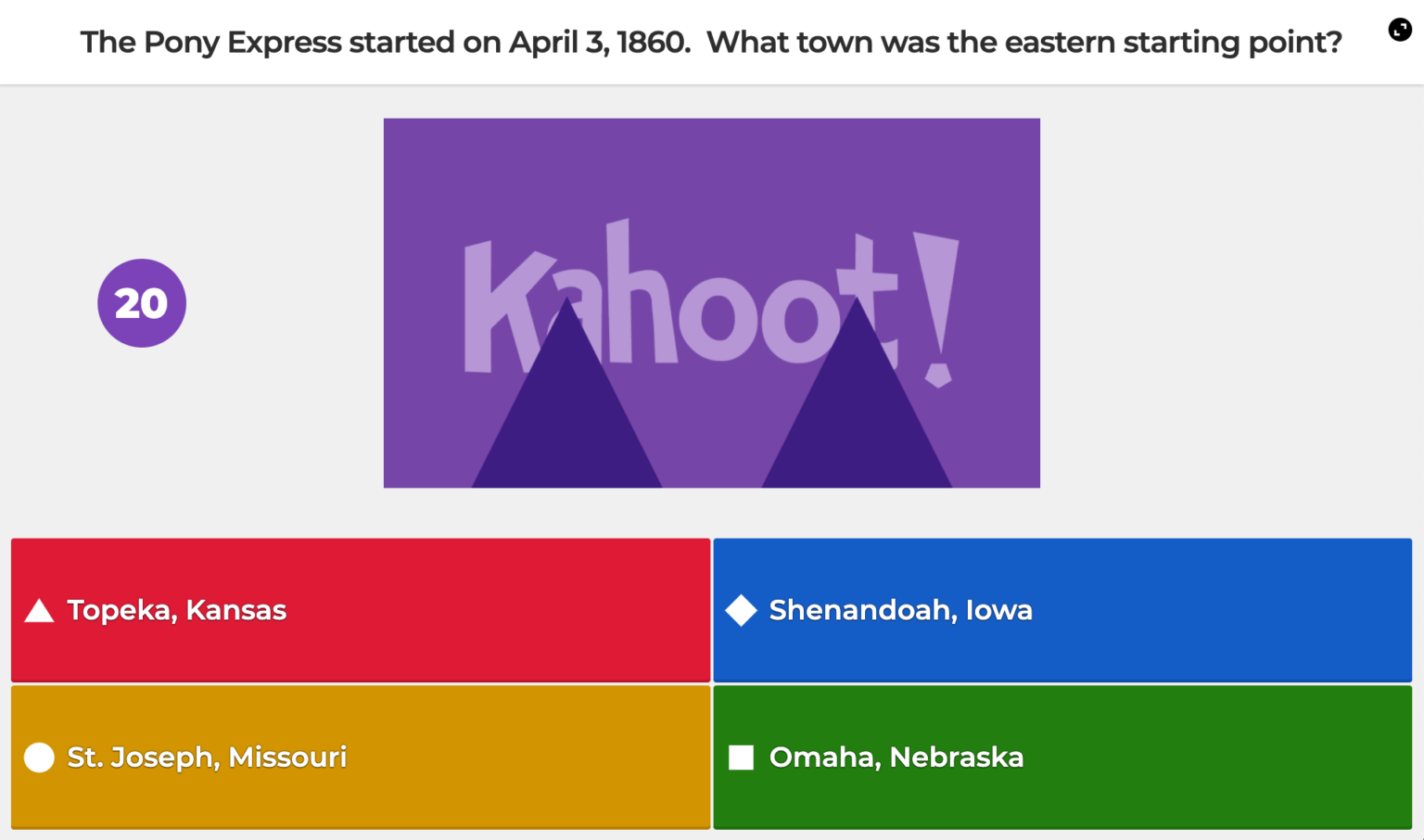 social problem solving kahoot