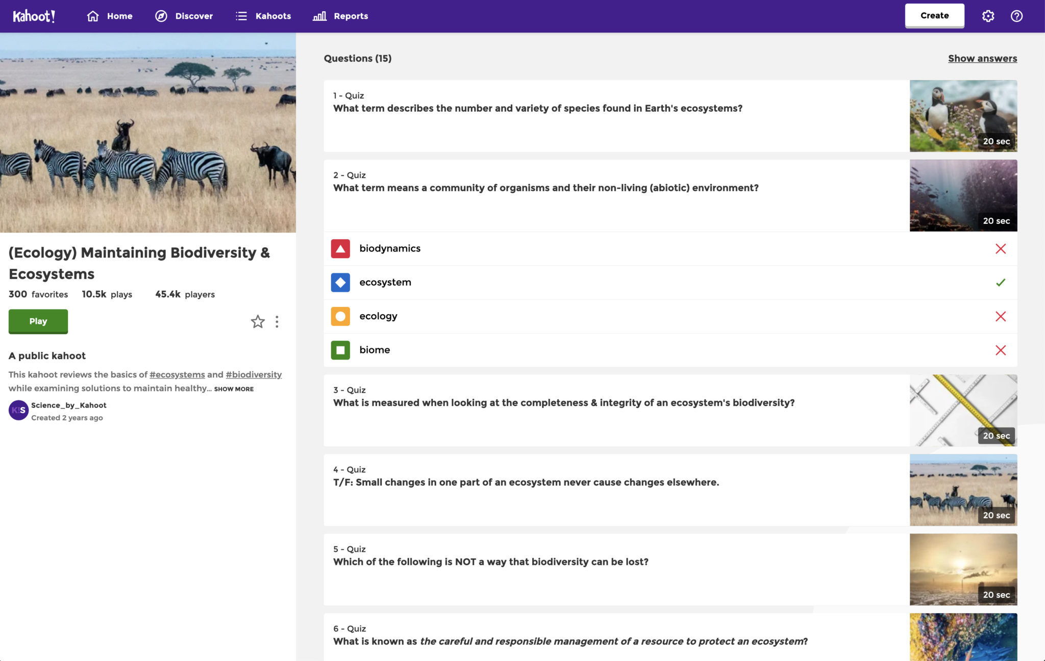Kahoot! screenshots and photos
