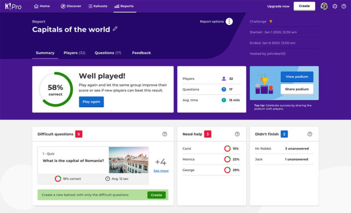 Kahoot it: make a Kahoot in 5 mins! - Management Weekly