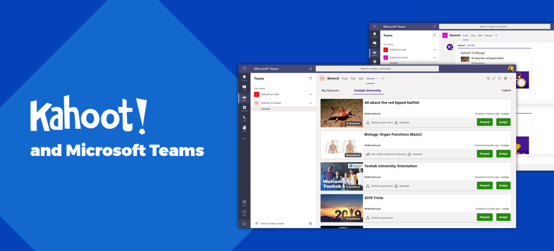 New Kahoot Integration With Microsoft Teams Distance Learning