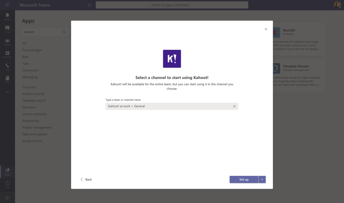 Connect And Learn Remotely | Kahoot! Integrates With Microsoft Teams