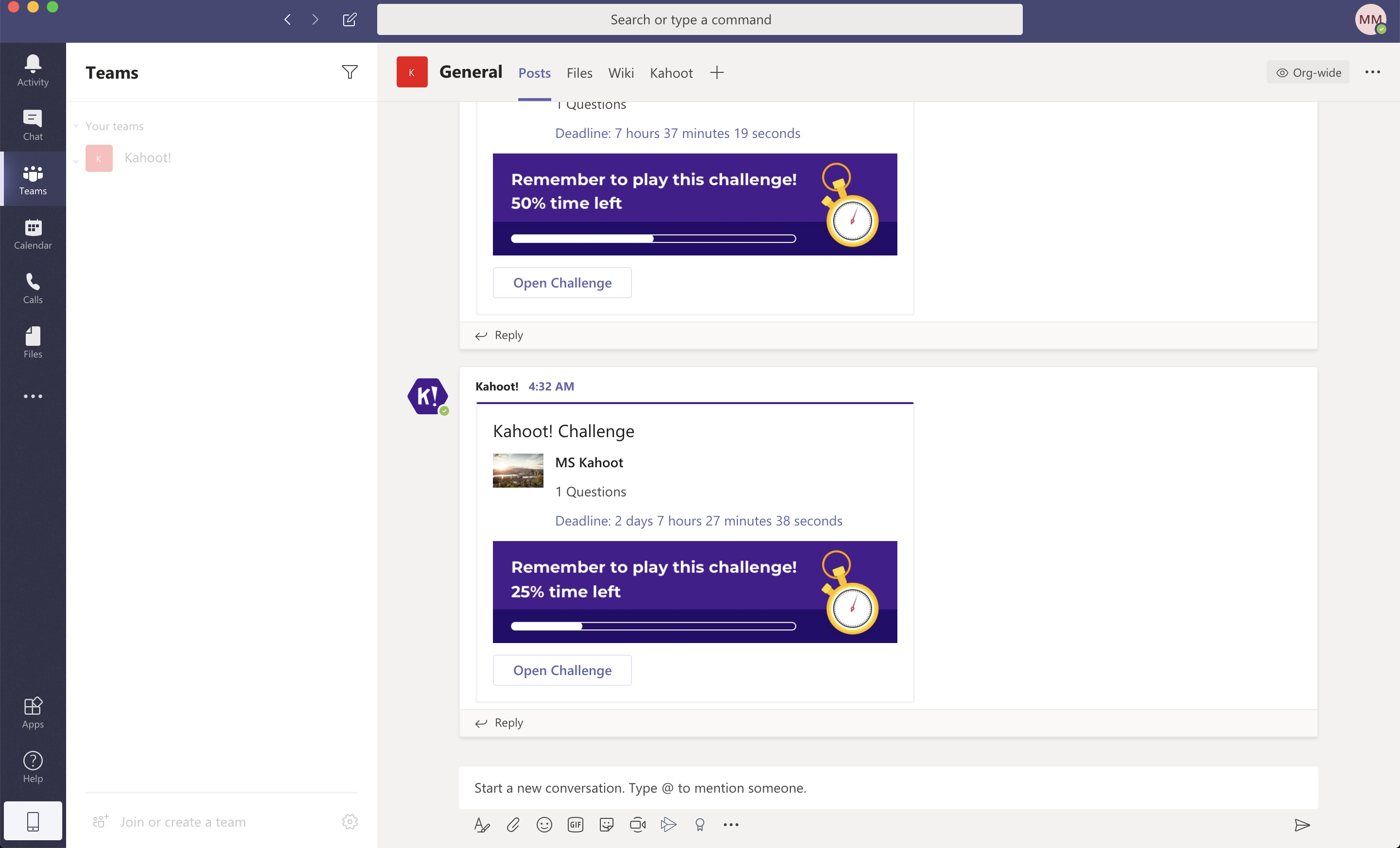 Microsoft Teams Games Engage With Kahoot Directly In Microsoft Teams