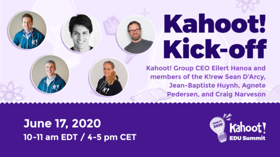 Kahoot! EDU Summit | All-day global virtual event