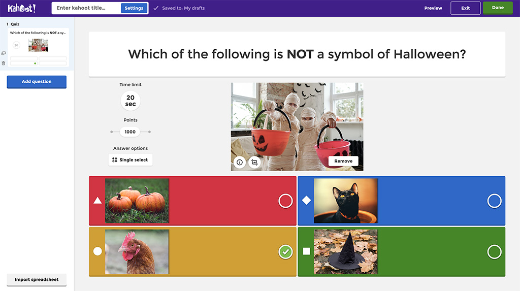 Virtual Halloween Party Ideas From Kahoot