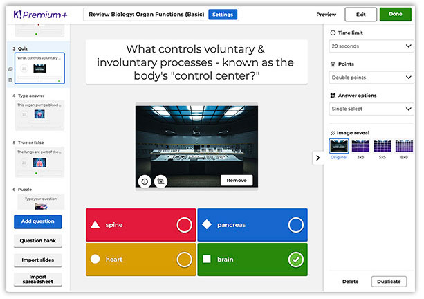 Kahoot! for schools | Make learning awesome in class and virtually