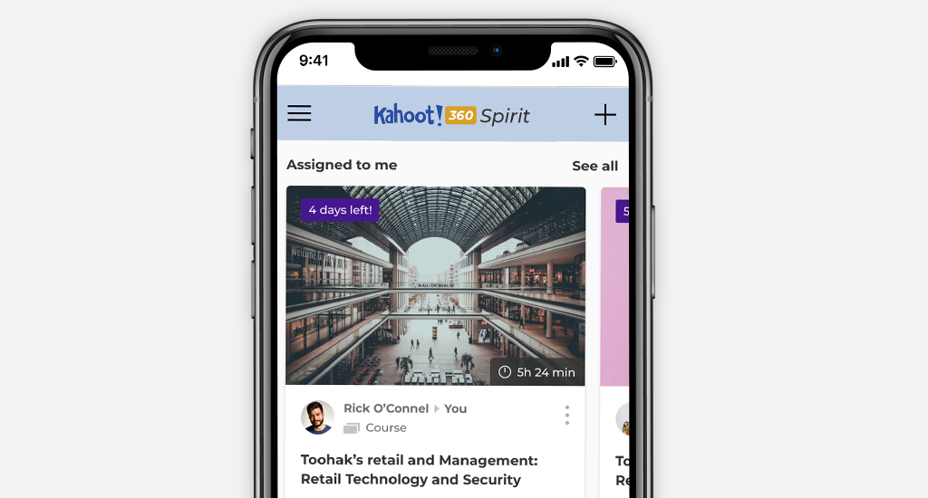 Introducing Kahoot 360 Spirit Employee Powered Engagement Platform 