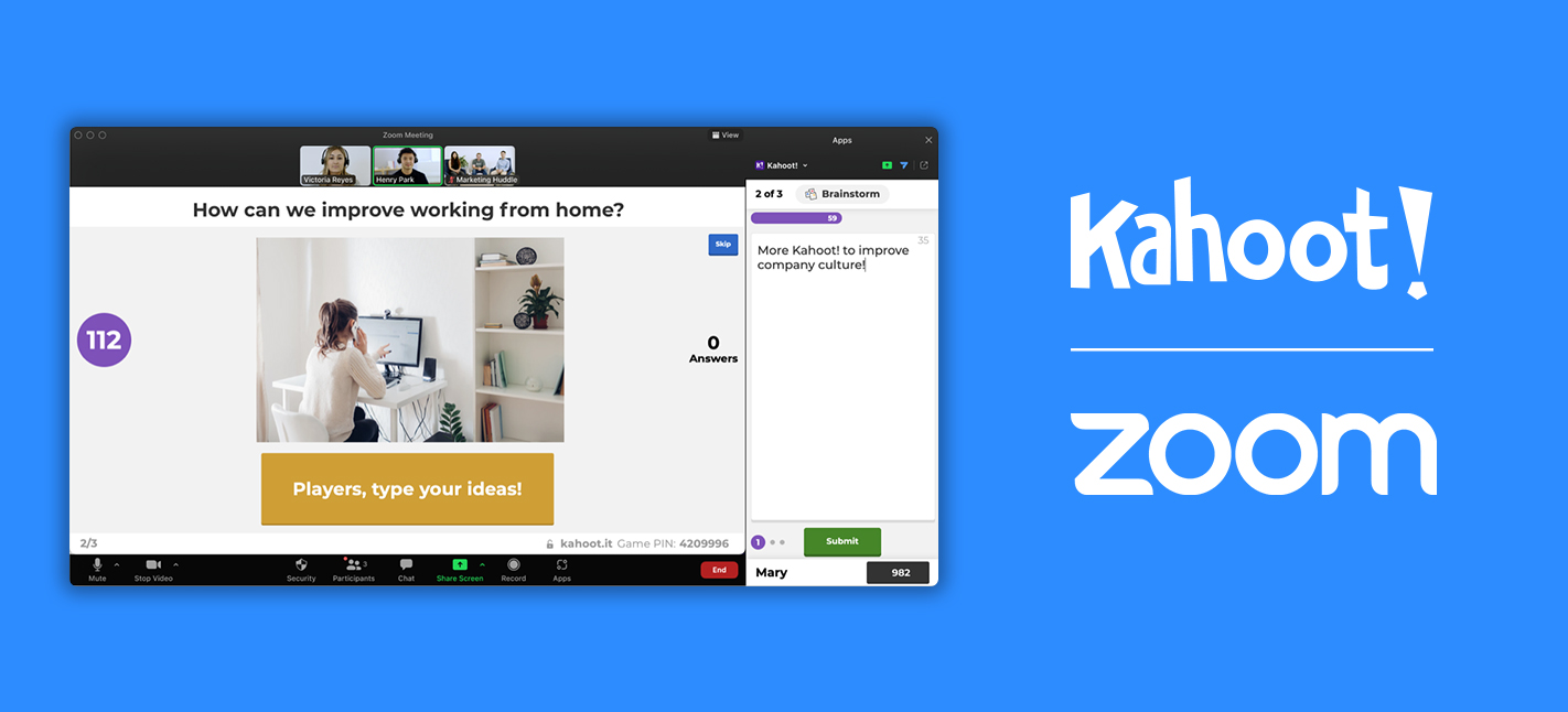 Kahoot to Add Zoom Integration -- Campus Technology