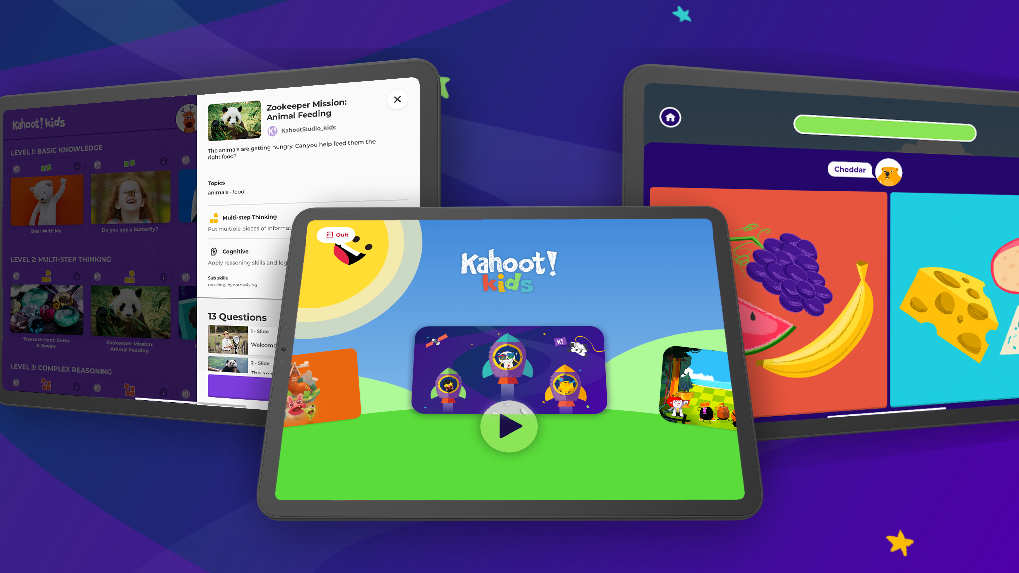 Games for kids with Kahoot! Kids