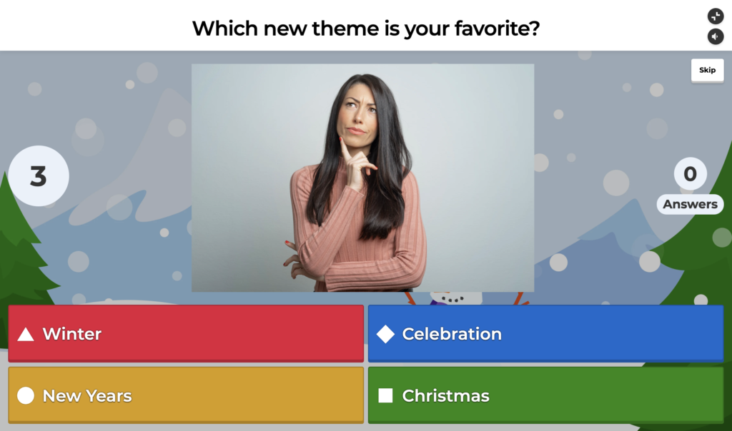 NEW! Seasonal Kahoot! themes that make learning more festive! Kahoot!