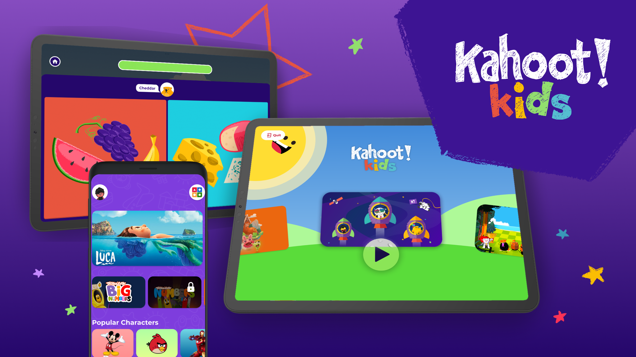 Games for kids with Kahoot! Kids