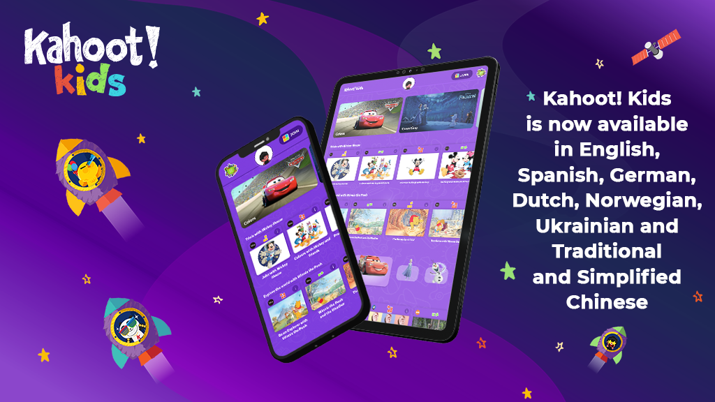 Kahoot! Kids is now available in eight languages making it easier for  parents worldwide to support their children's early learning