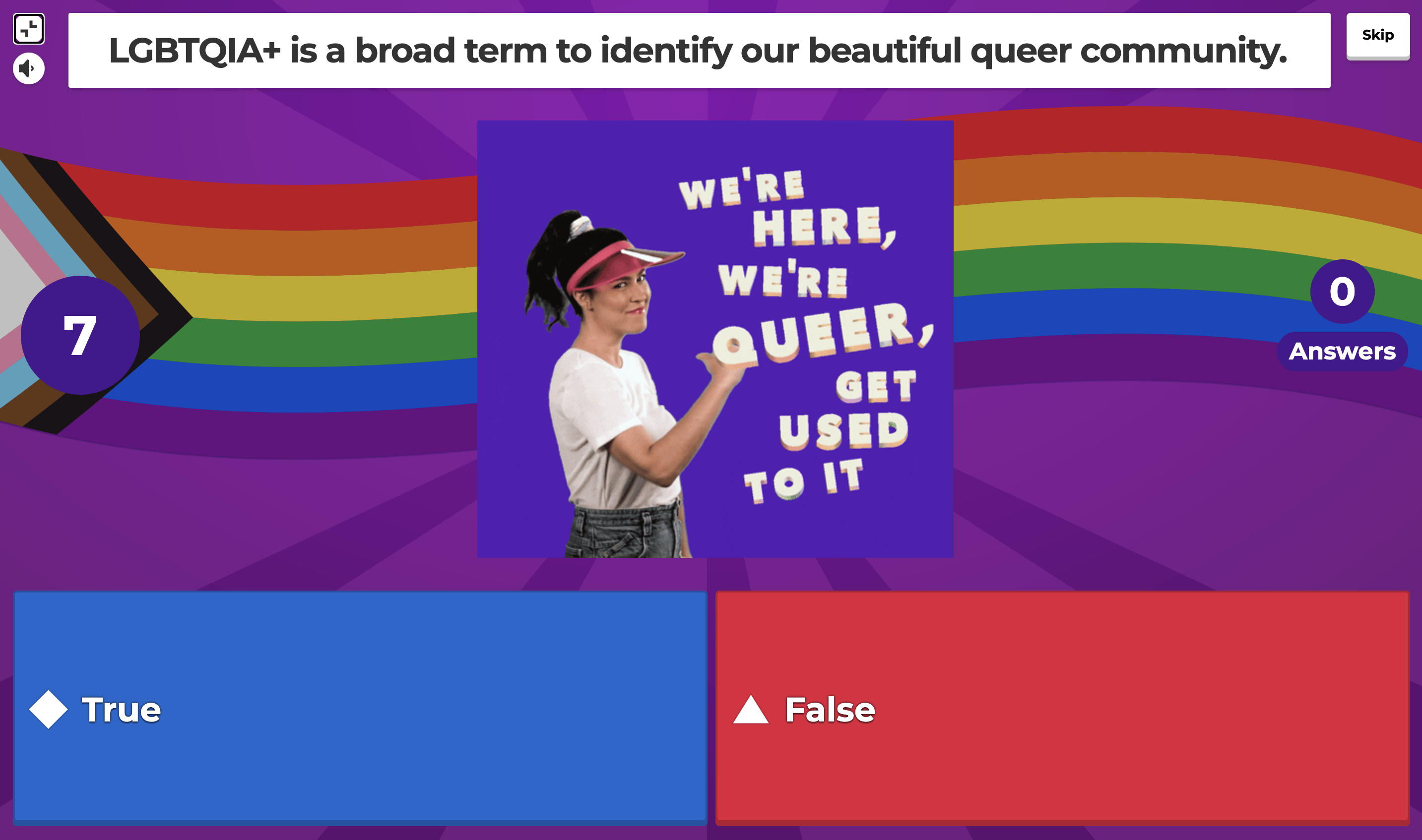 Are you LGBTQ+ test?