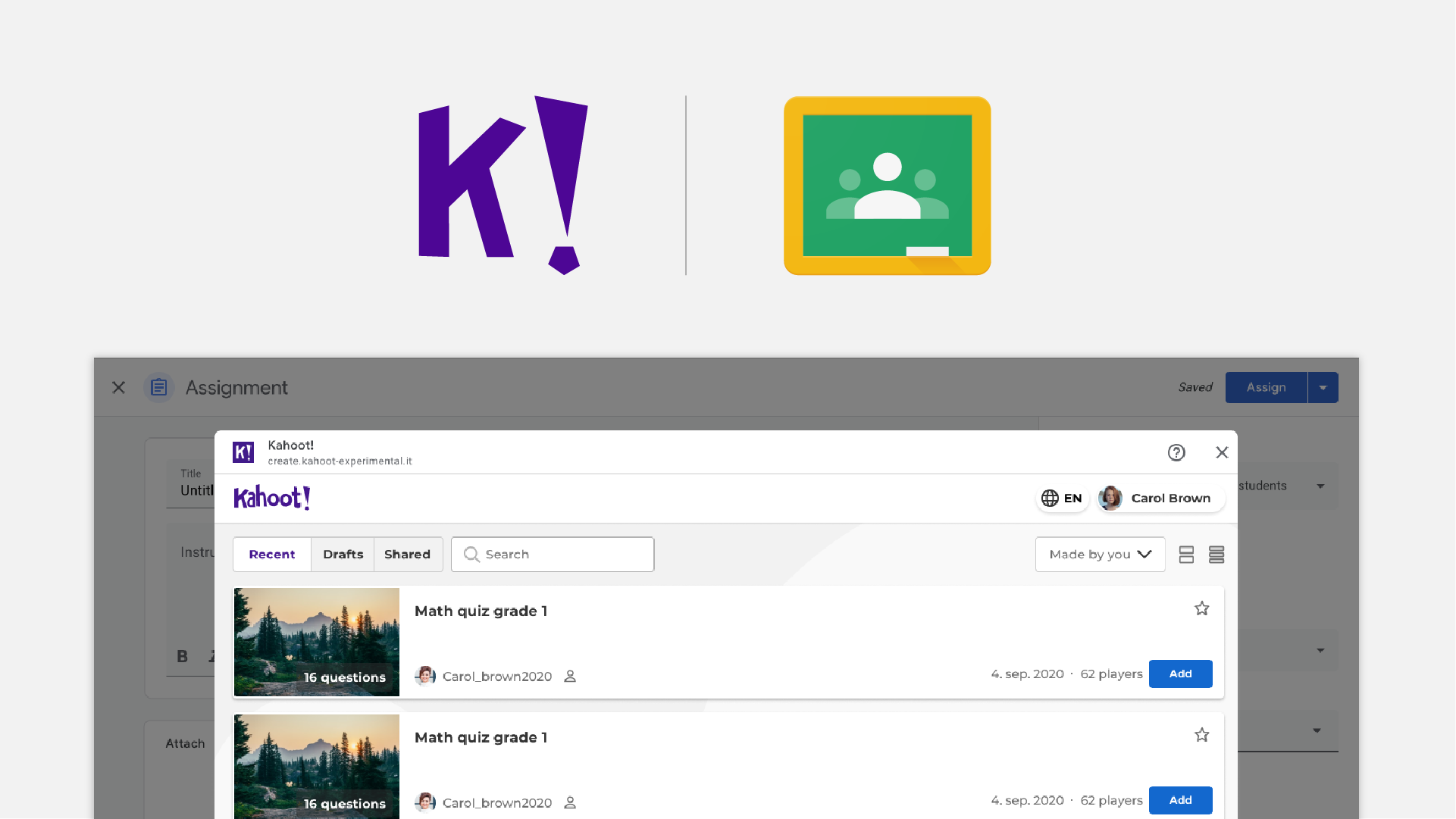 Google Workspace Updates: Simplify lesson planning with shareable