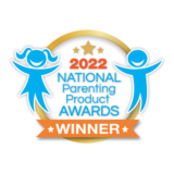 National parenting product awards winner badge