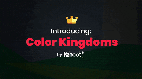 Animated image demonstrating the Color Kingdoms game mode