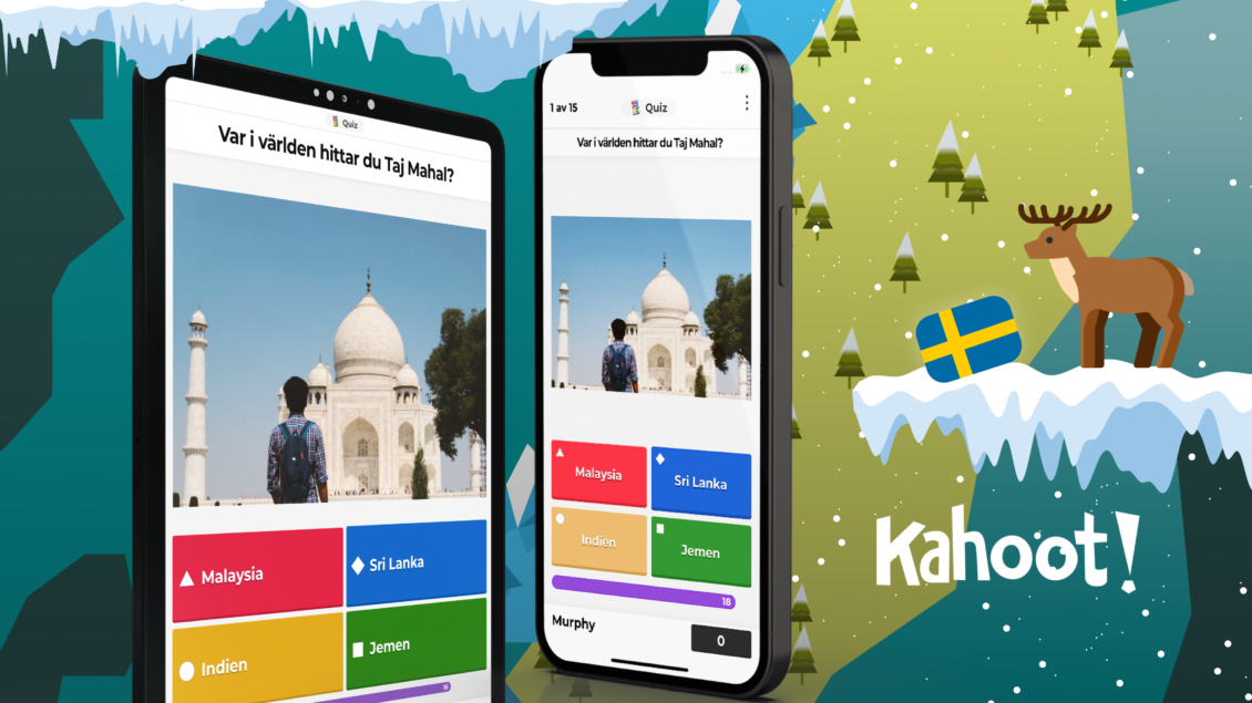 Kahoot! is now available in Swedish
