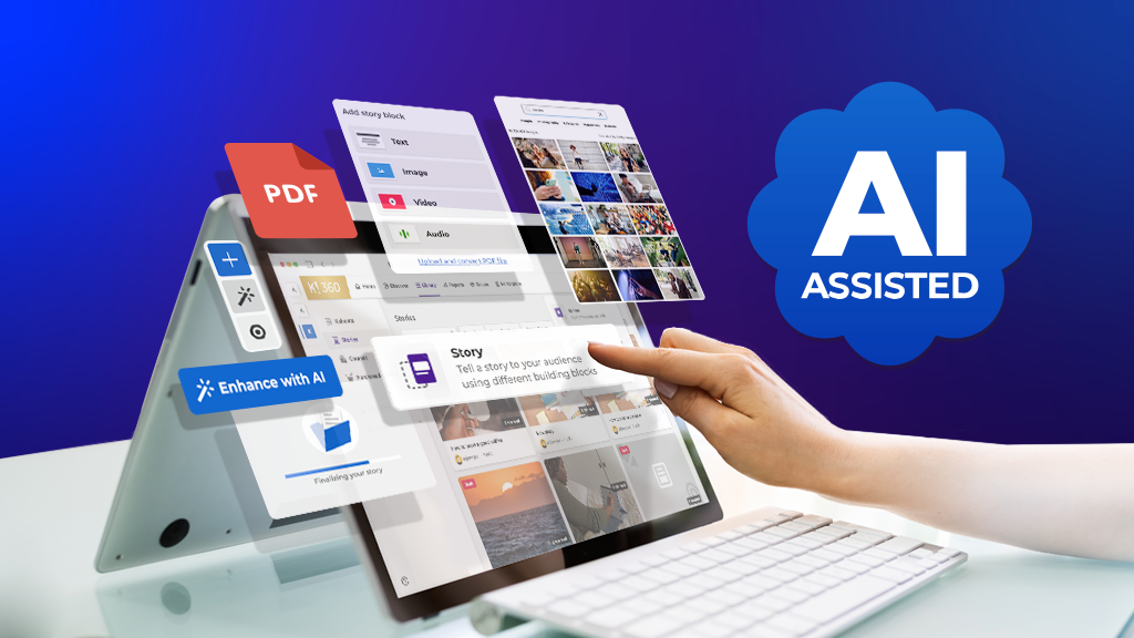 Employee training courses created fast with AI! Transform your PDFs