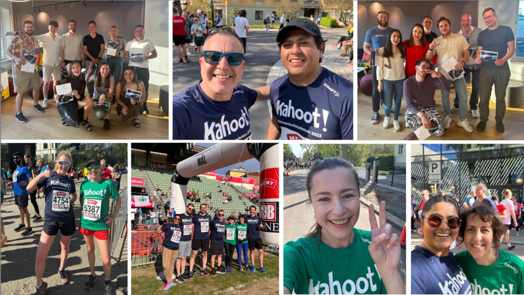 Kahoot! takes on the world’s biggest relay race promoting health, teamwork, and engagement