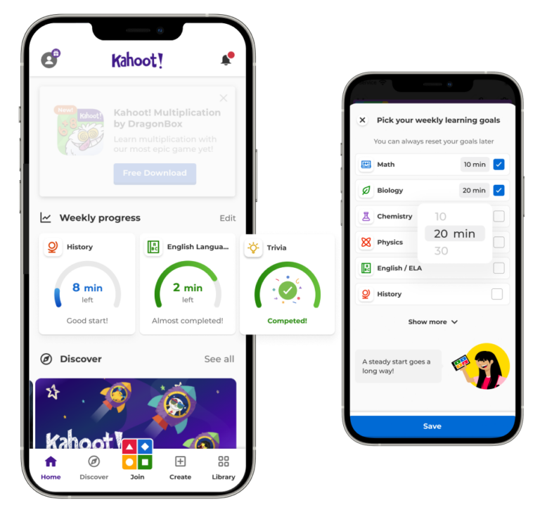 Kahoot! Study | Flash Cards, Study Groups And Presentation Layouts