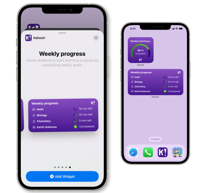 Kahoot! Study Flash cards, study groups and presentation layouts
