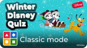 winter quiz Disney - classic mode