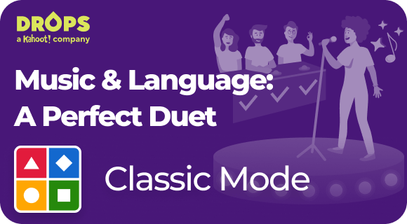 Drops music and language - classic mode