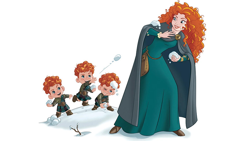 Disney princess Merida