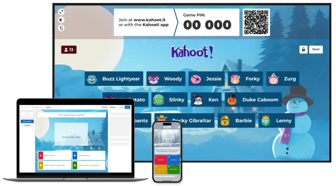 Awesome learning for the entire family with kahoot 