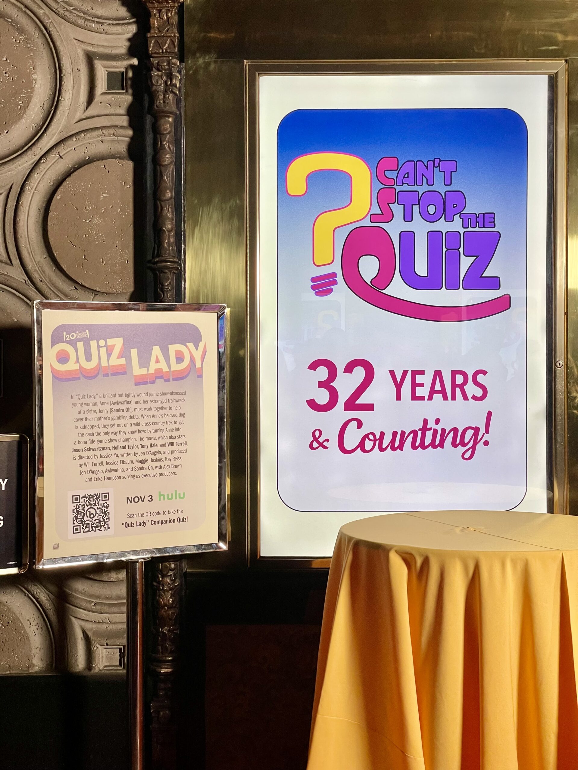 Disney Enhanced The Fan Experience At ‘quiz Lady Premiere With Kahoot