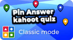 pin answer kahoot quiz - classic mode