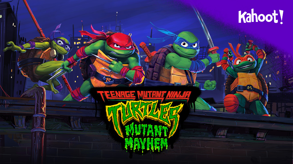 Teenage Mutant Ninja Turtles on Kahoot!