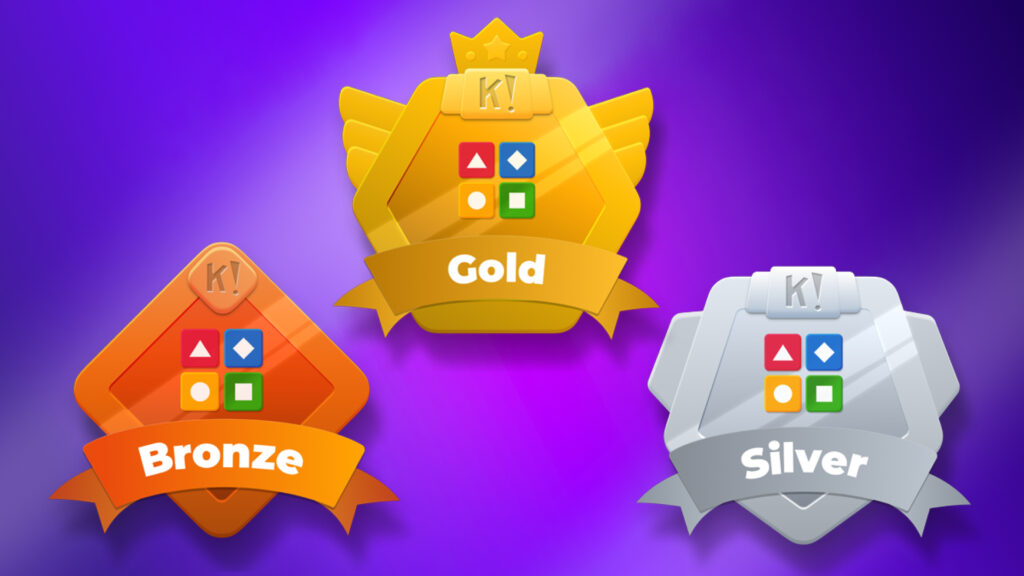 All-new Kahoot! Certified for schools program: Bronze, Silver and Gold